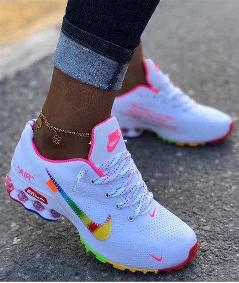 neon nike sneakers for women.